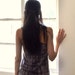Dark Amethyst Fractal Mini Tank Dress - On Sale