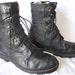 Wonderful Vintage USA Made Altama Mens Vintage Military Lace up Canvas Leather Duty Boots sz 7 W