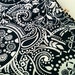 Large Heavy Duty Dog Car Seat Cover - Large Corduroy & Paisely