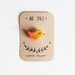 Yellow Bird Brooch