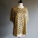 reserved fro jcmoore08- 90s Sunflower Striped ESCADA 80s Slouchy silk blouse (s-l)