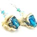 Seashell Earrings, Lampwork Earrings, Glass Seashell Earrings, Glass Bead Earrings, Beach Earrings, Ocean Earrings, Beadwork Earrings