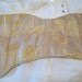 Beige Silk Renaissance Corset, Large