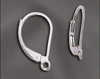 Leverback Earrings Silver Filled 3 Pair SF-128