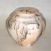 Moosehair Raku Lidded Container