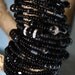 Black N Beautiful - Women's Cuff Beaded - 19 Coil Wrap around