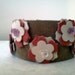 Closeout: Flowers Blooming on Your Leather Cuff