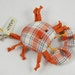 ON SALE crab keyring fob