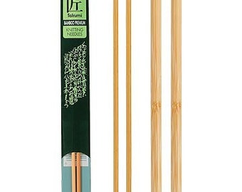 Clover 13 Inch Size 9 Takumi Single Point Bamboo Knitting Needles Part No. 3012-9