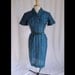 RESERVED -- Vintage 50s Dress Bright Plaid Wiggle Hourglass Belted 1950s Dress with Sexy Pencil Skirting S/M