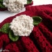 Sugar and Spice... Baby Girl Dress Beanie/Hat and Shoe / Bootie Set 0-3 months