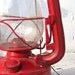 Vintage Kerosene Lantern. Railroad Oil Lamp. BArn Lamp. Farmhouse Decor. Red