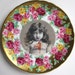 Lucy, Zombie Girl - Altered Vintage Plate