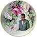 Pee Wee Herman Portrait Plate - Altered Vintage Plate