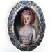 Zombie Contessa - Altered Antique Plate