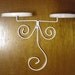 Vintage Wrought Iron Hanging Plant Holder