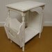 Vintage Shabby Chic Wooden Table/Magazine Rack