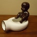 Vintage Black Americana Ashtray