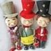 Vintage Christmas Choir Trio- Noel Japan Tag