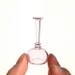 Miniature Bottle in Pink Blush, Hand Blown Glass