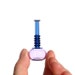 Miniature Bottle in Cobalt Blue and Purple