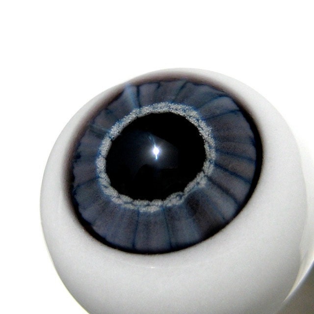 Eye in a Jar Hand Blown Glass Eyeball