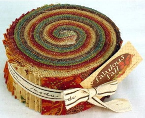Fabulous Fall jelly roll from Moda by Deb Strain-LAST