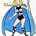 Valkyrie painting by Colleen Coover.