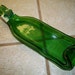 Melted/Slumped Recycled Green Bottle Spoon Rest/Dish