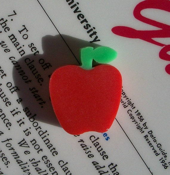 Apple a Day Mini Erasers