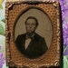 Framed Daguerreotype Surrounded by Stars