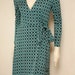 Vintage DVF Diane von Furstenberg Silk Wrap Dress