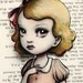 Goldilocks - Fairy Tale paper doll - by Mab Graves