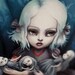 Harlow Alone - Limited edition signed and numbered 11 x 14 Fine Art Print by Mab Graves - unframed second edition