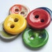 Crayon Fun Colours Ceramic Buttons
