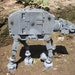 Imperial Walker (AT-AT) from recycled computer parts