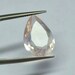 Faceted Rose Quartz, Pear Cut - 17.8 x 12.6 x 6.2 mm - 7.6 ct - 110607-13
