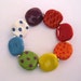 Kazuri Bead Bangle, Beaded Bracelet, Fair Trade Ceramic Beads, Rainbow Colored