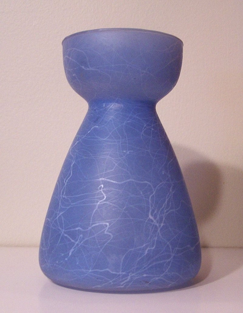 Vintage Blue Hyacinth Forcing Jar