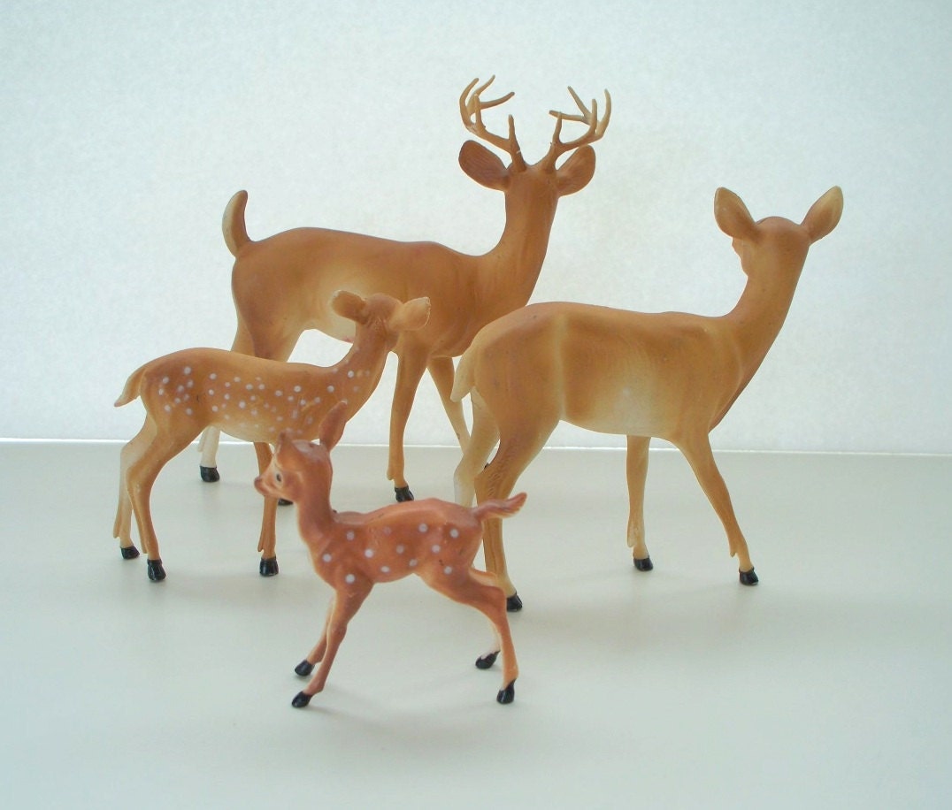 plastic deer figurines bulk