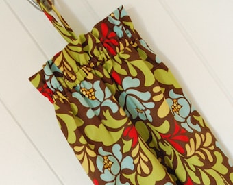 Plastic Grocery Bag Holder - Heather Bailey Pop Garden Sway Brown