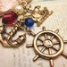 Just Sail Away. a charm necklace
