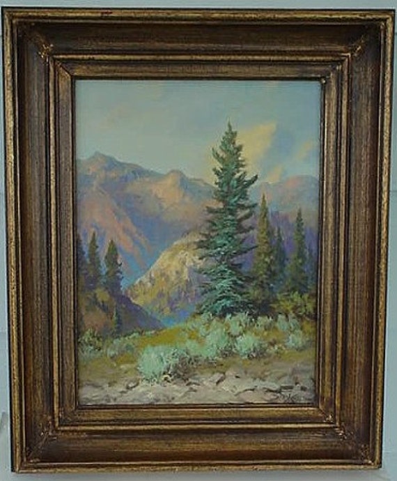 Rod Goebel Original Oil Painting Titled High Country