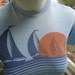 vintage tee FREEPORT BAHAMAS sailboat t shirt XL 50 50 blend super soft