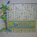 In The Pool - 6x6 Chipboard Mini Scrapbook Album - PREMADE