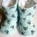 Pirate Skull Baby Booties Size 2- Ready To Ship
