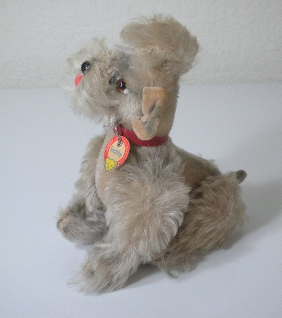 steiff poodle dog