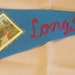 Reserved for sgardiner Vintage Antique Pennant Long Beach California Bungalow Summer Decorating Idea