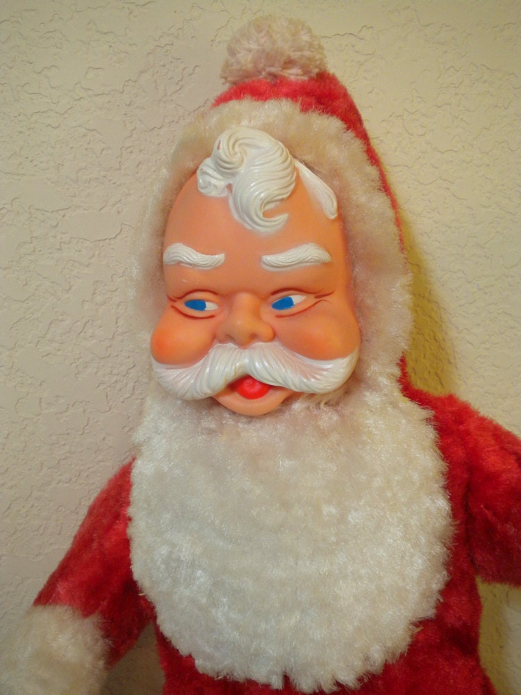 old stuffed santa