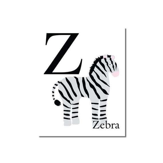 zebra letter clipart - photo #48